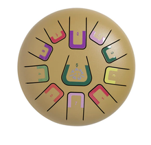 Load image into Gallery viewer, Tambu Tongue Drum Golden Stars
