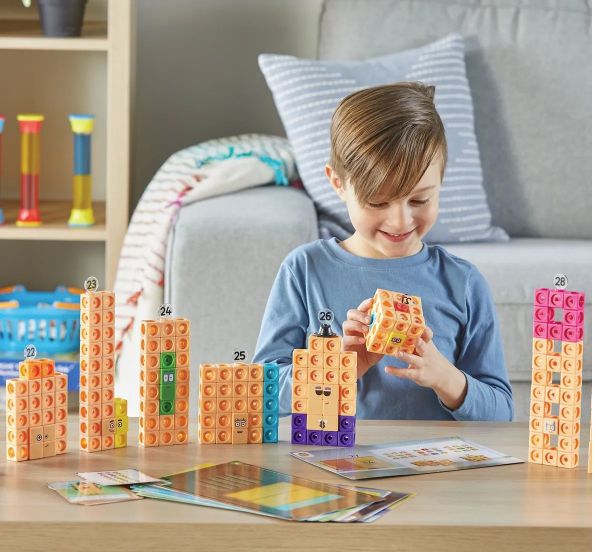 Numberblocks Mathlink Cubes Activity Set 21-30