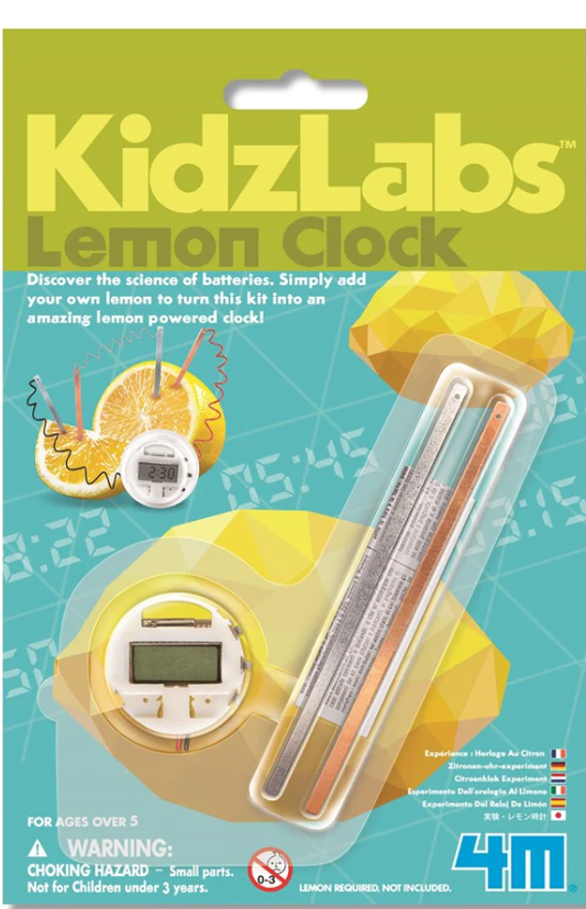 4M KidzLabs Lemon Clock