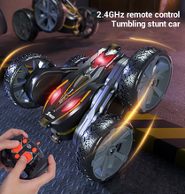 Load image into Gallery viewer, R/C 360deg Stunt Flip Car
