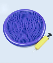 Load image into Gallery viewer, Wobble Cushion Blue 30 sensory needs
