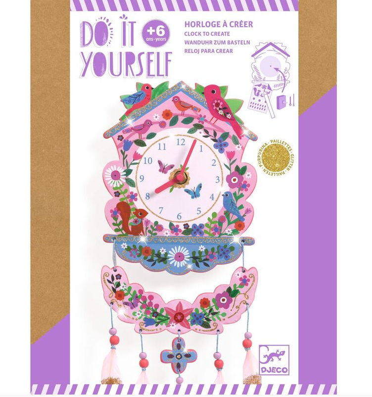 Djeco DIY Cuckoo Clock Art & Craft Kits