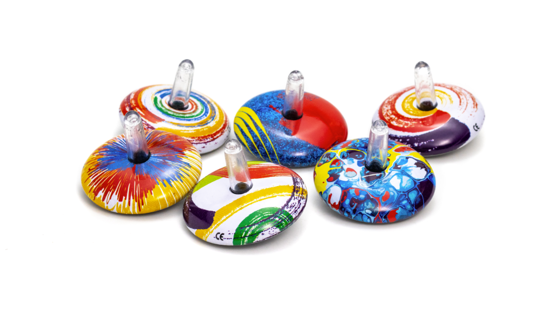 Spinning Top  Mini Tin Top