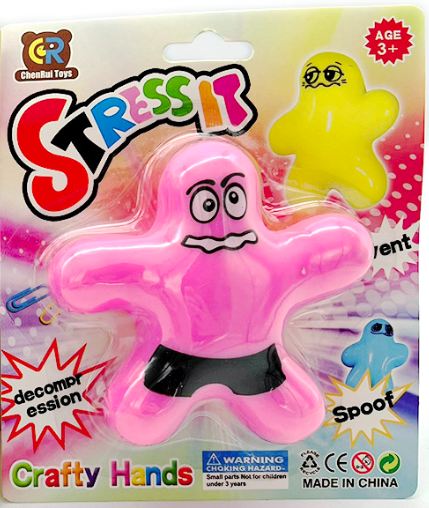Stress It Squishy Guy