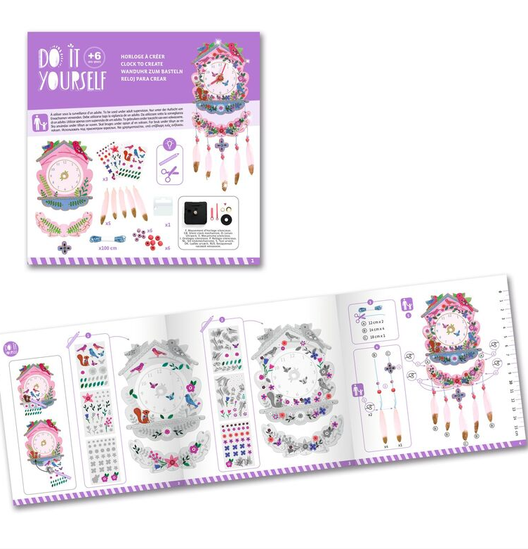 Djeco DIY Cuckoo Clock Art & Craft Kits