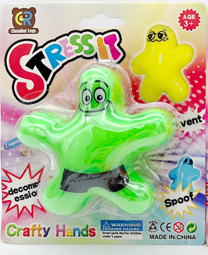 Stress It Squishy Guy