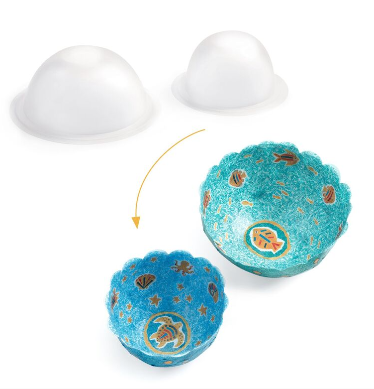 Djeco DIY In The Sea Bowls Art & Craft Kits