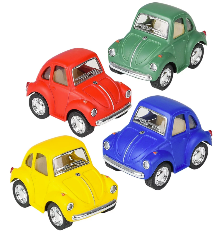 Pullback Die Cast VW Beetle Miniature