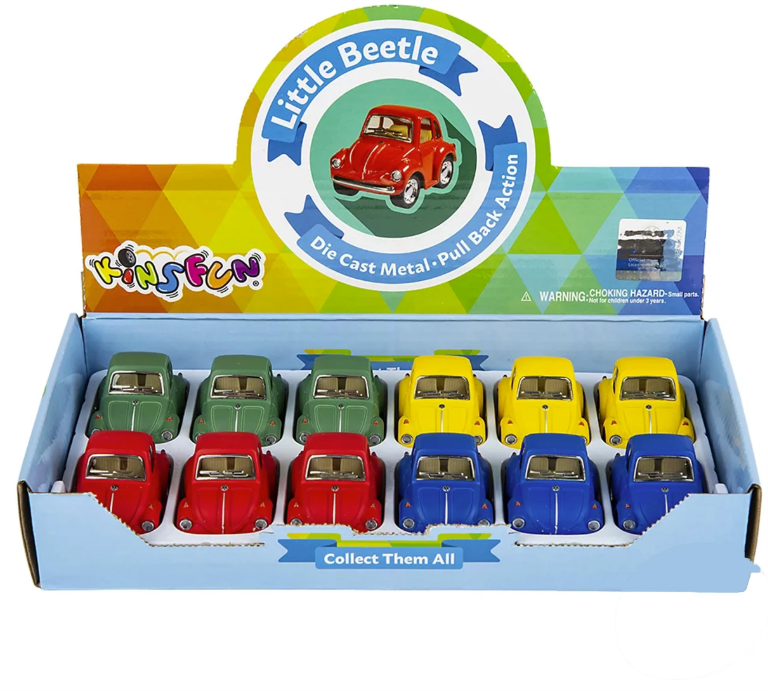 Pullback Die Cast VW Beetle Miniature