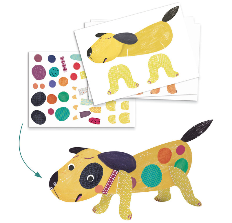 Djeco Animal Houses Multi Craft Kit Art & Craft Kits