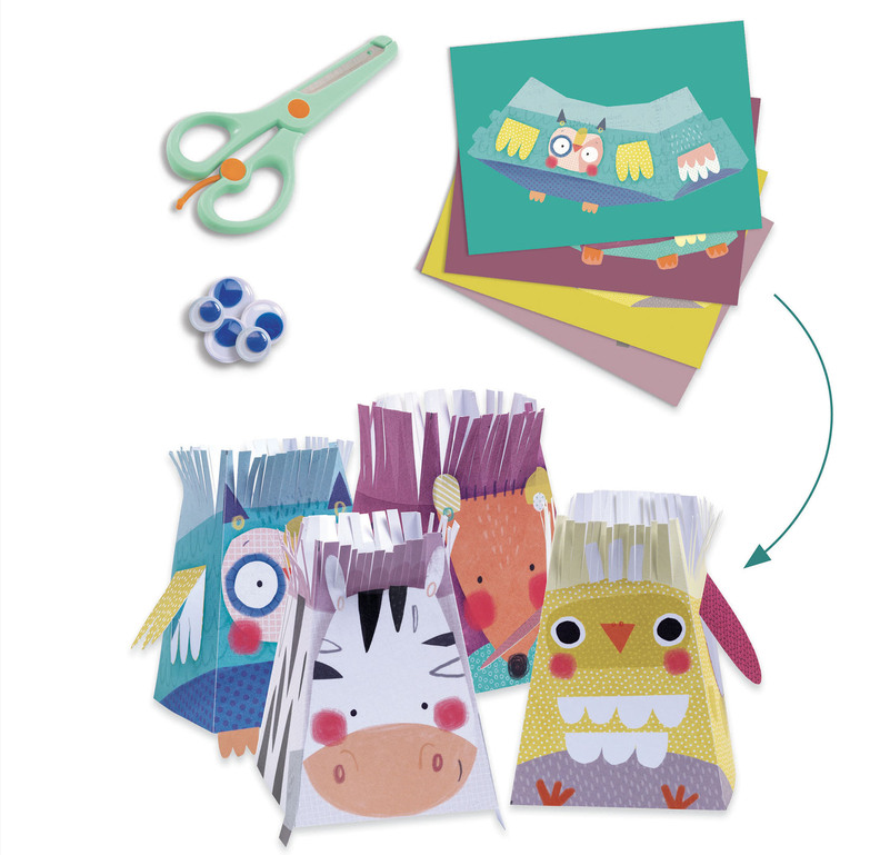 Djeco Animal Houses Multi Craft Kit Art & Craft Kits