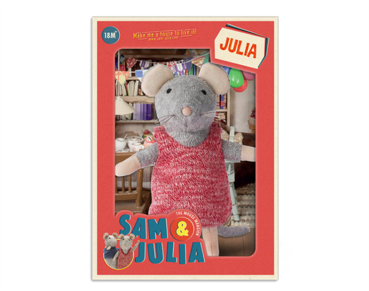 Sam & Julia Plush Julia Mouse