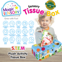 Load image into Gallery viewer, Magic Sensory Tissue Box
