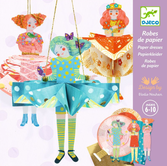 Djeco Paper Dresses Folding Art