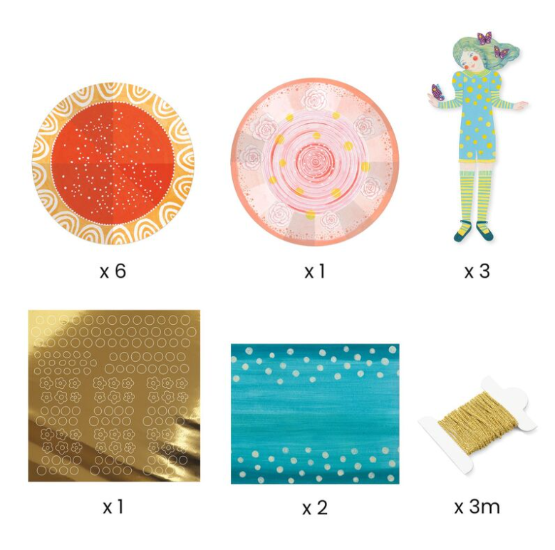 Djeco Paper Dresses Folding Art