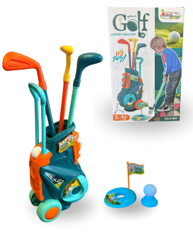 Luxury Golf Set with Caddy