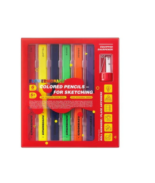Flower Monaco Coloured Pencils Tradie Edition