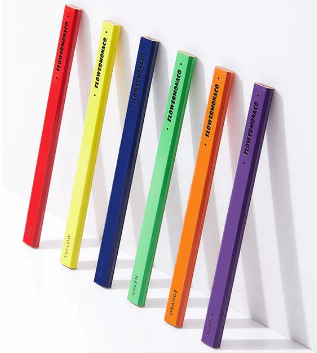 Flower Monaco Coloured Pencils Tradie Edition