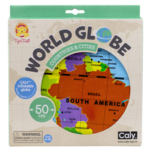 Load image into Gallery viewer, Tiger Tribe Giant Inflatable World Globe 50cm
