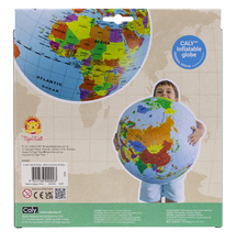 Load image into Gallery viewer, Tiger Tribe Giant Inflatable World Globe 50cm
