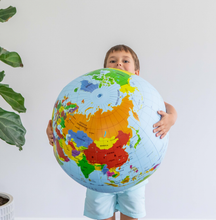 Load image into Gallery viewer, Tiger Tribe Giant Inflatable World Globe 50cm
