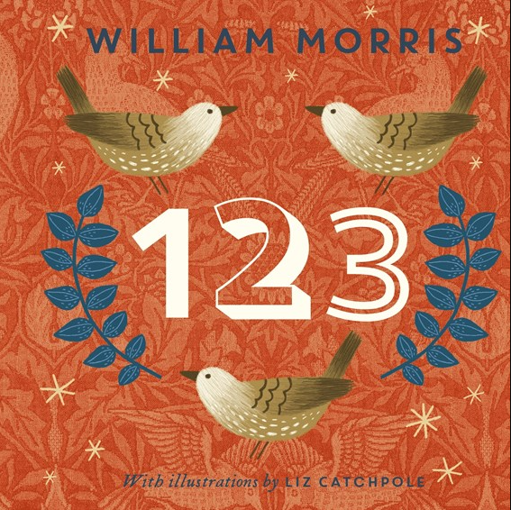 William Morris 123 Board Book Baby & Toddler