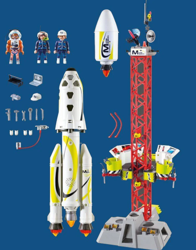 Playmobil Mission Rocket with Launch Site 9488 Playmobil
