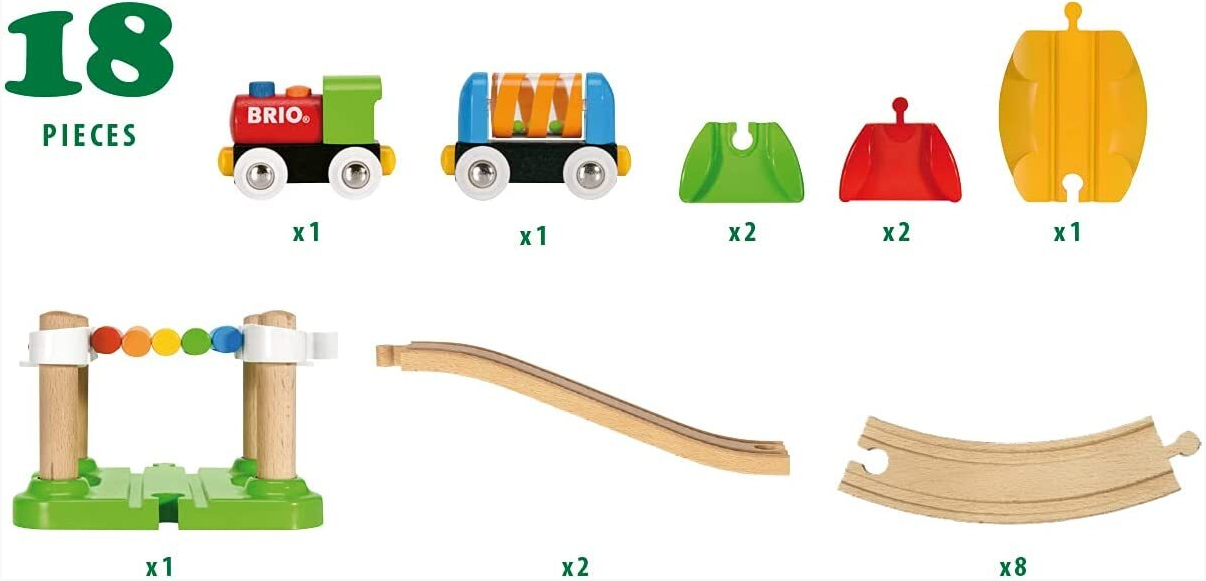 Brio My First Railway Beginner Pack Toy Trains & Train Sets