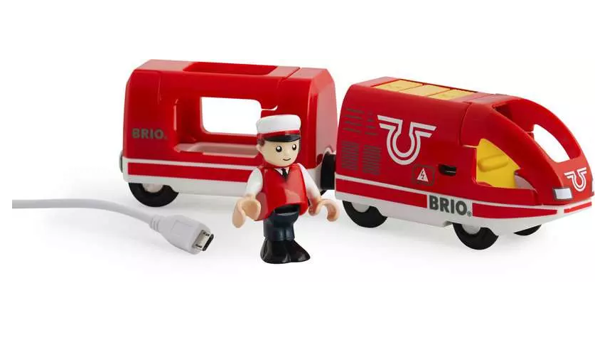 Brio Travel Rechargable Train Toy Trains & Train Sets