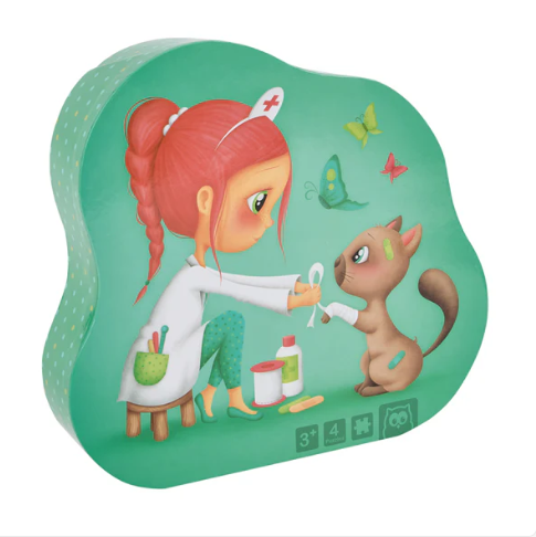 EurekaKids Veterinary Progressive Puzzle