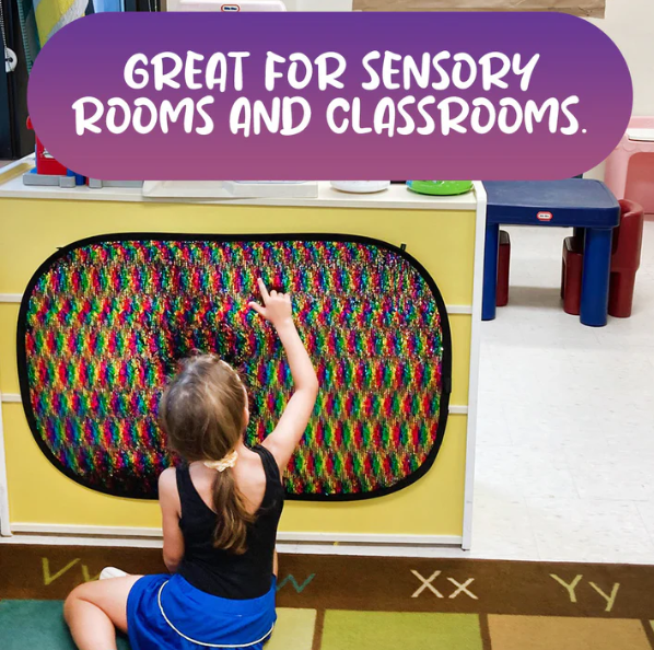 Meavia Reversible Sequins Wall Sensory Mat Sensory Needs