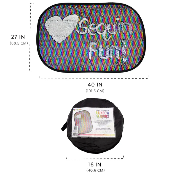 Meavia Reversible Sequins Wall Sensory Mat Sensory Needs