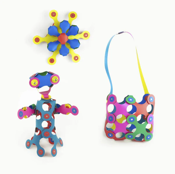 Clixo Rainbow Pack 42pc Construction