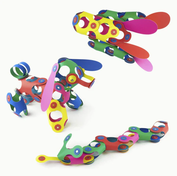 Clixo Rainbow Pack 42pc Construction