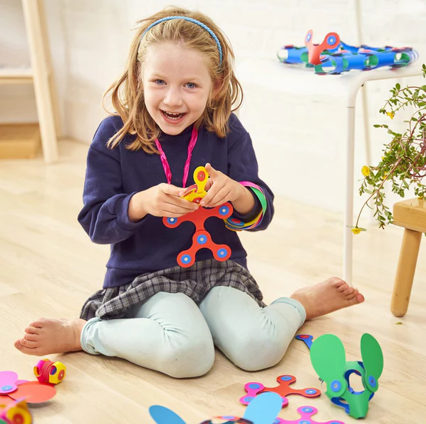 Clixo Rainbow Pack 42pc Construction