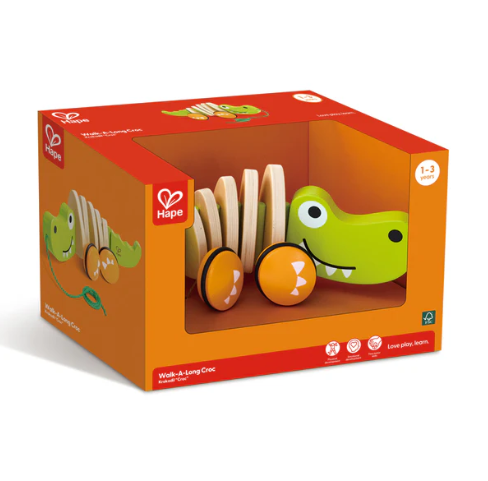 Hape Walk A Long Crocodile
