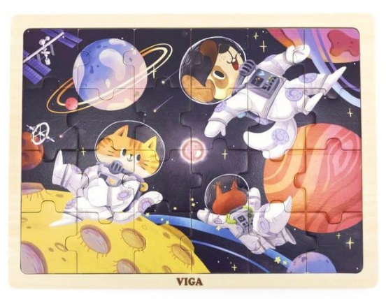 Viga 24pc Puzzle Space Adventure Puzzle