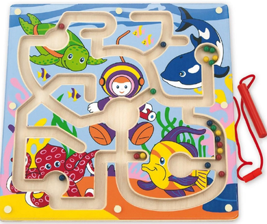 Viga Magnetic Bead Trace Marine Life magnetic toy