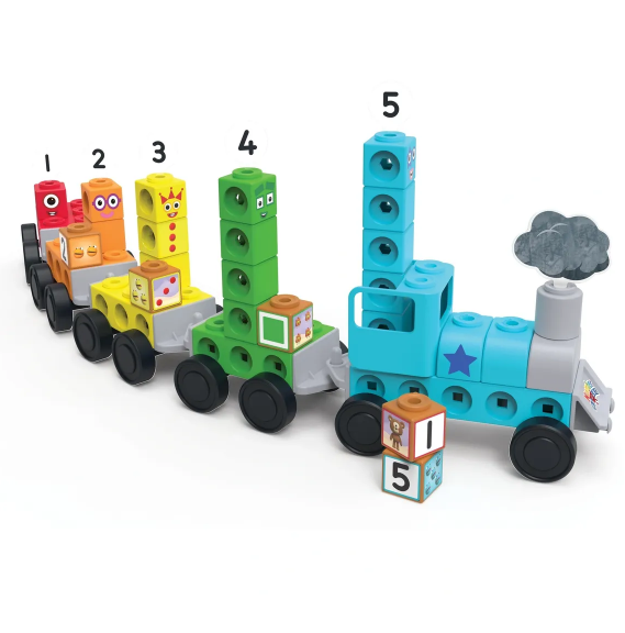 Numberblocks Mathlink Cubes Express Train Activity Set Learning Aid