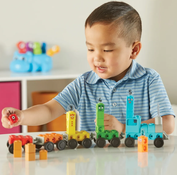 Numberblocks Mathlink Cubes Express Train Activity Set Learning Aid