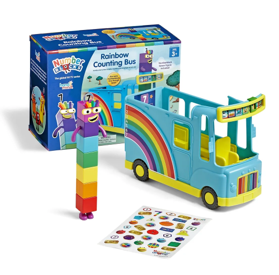 Numberblocks Rainbow Counting Bus Learning Aid