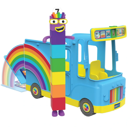 Numberblocks Rainbow Counting Bus Learning Aid