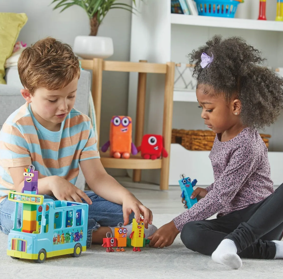 Numberblocks Rainbow Counting Bus Learning Aid