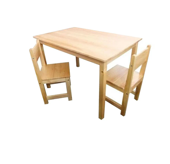 Sunbury Wooden Rectangle Table and Chair Set kids table and chairs
