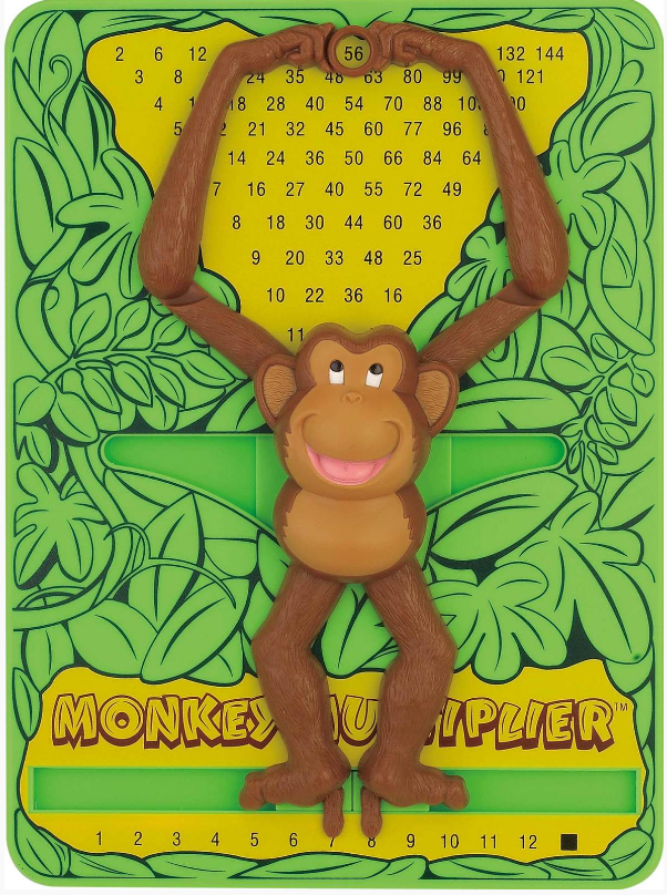 Popular Playthings Monkey Multiplier education toy