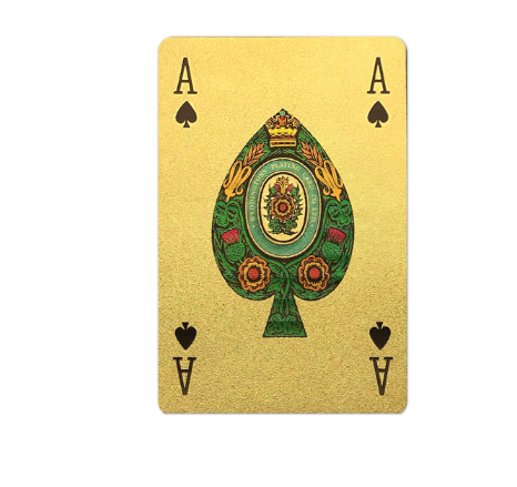 Waddingtons of London No.1 Gold Playing Cards Card Game