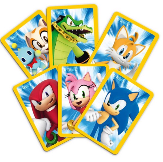Top Trumps Match Sonic The Hedgehog Edition baord game