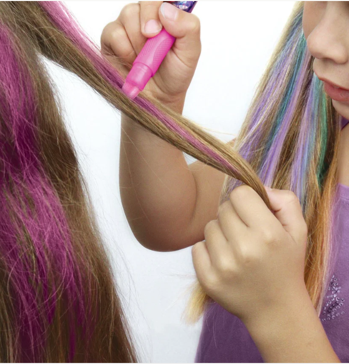 Nebulous Stars Glitter Hair Chalk Pens 6pc