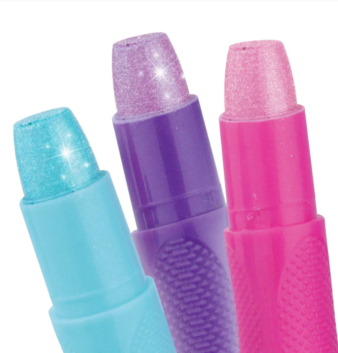 Nebulous Stars Glitter Hair Chalk Pens 6pc