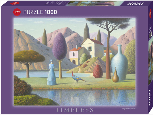 Timeless Lady In Blue 1000pc Heye Puzzle